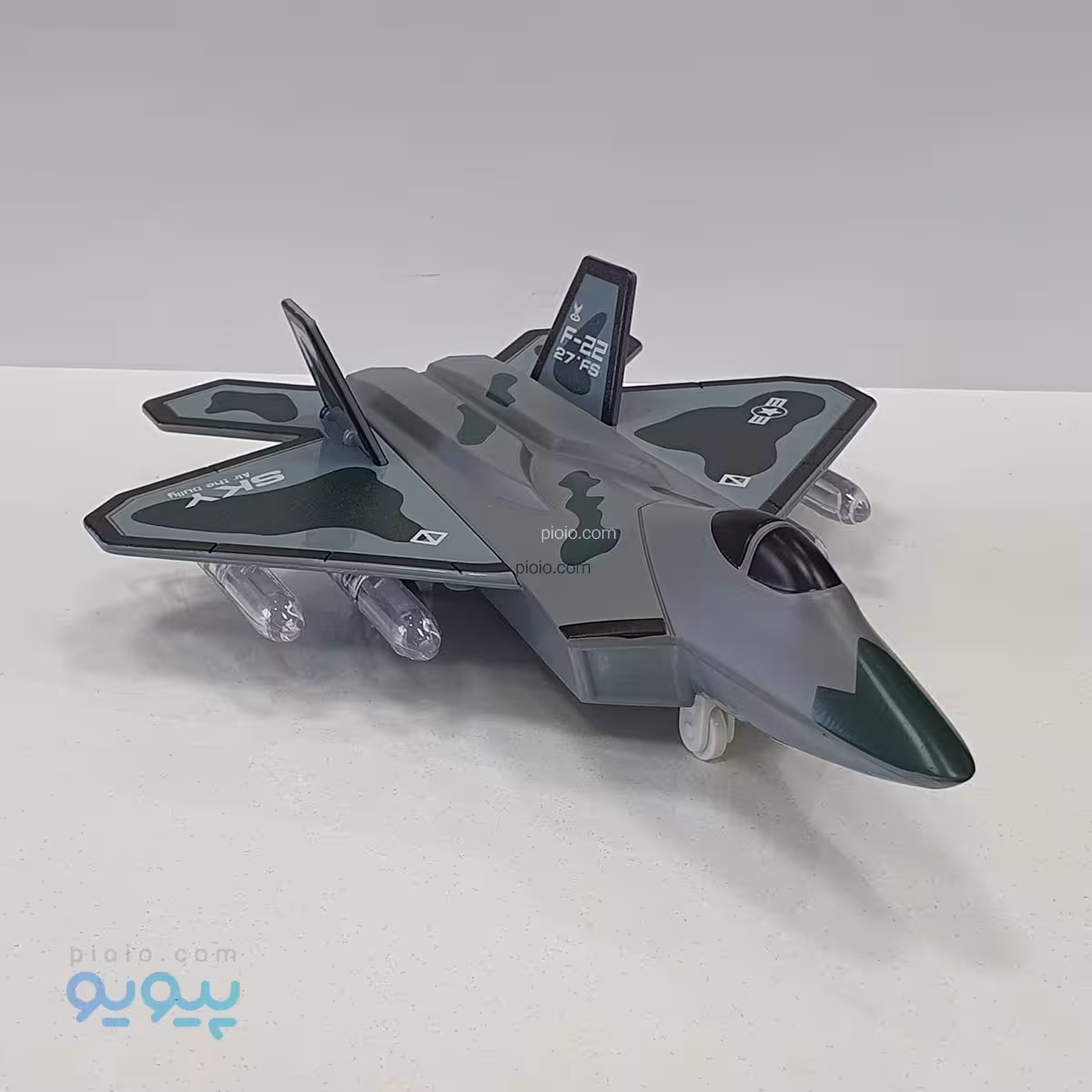 ماکت جت جنگنده آمریکایی اف22 فلزی F-22