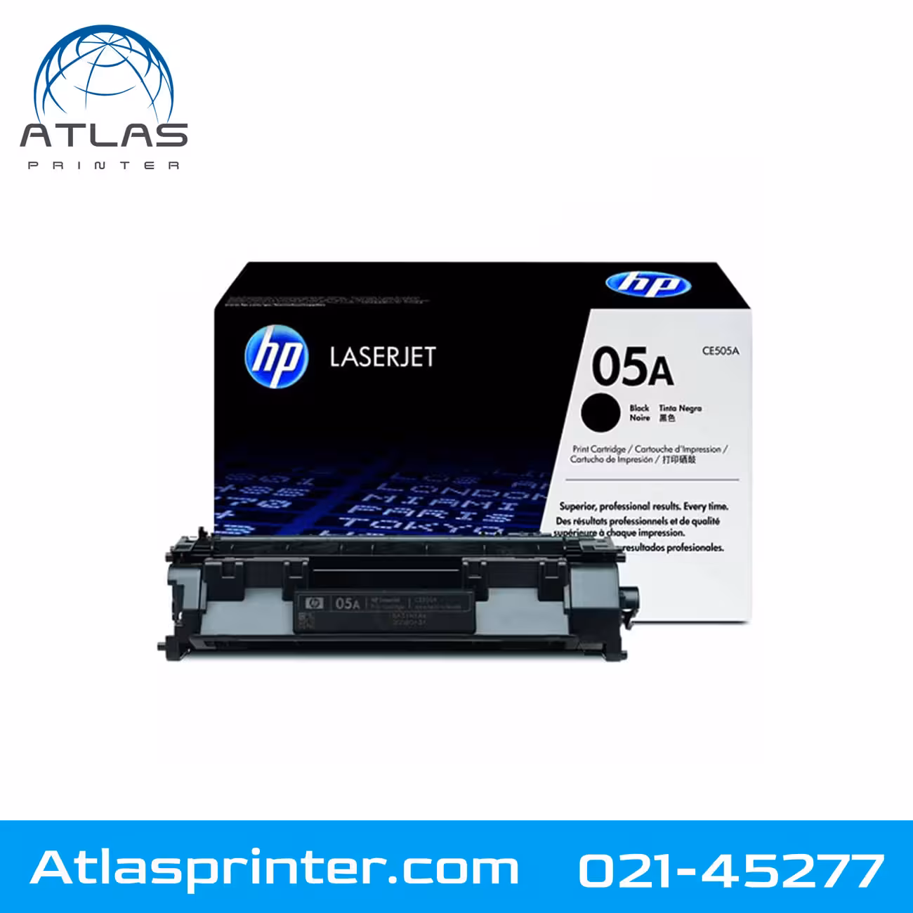 کارتریج تونر اچ پی لیزری مشکی مدل HP 05A