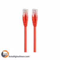 کابل شبکه D-Net Cat6 Red طول 7m