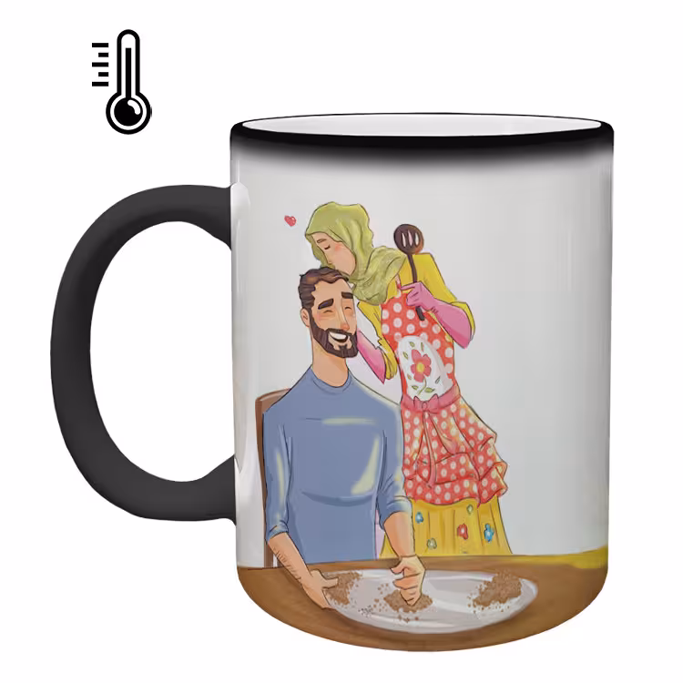 خرید ماگ-لیوان حرارتی  عاشقانه کد 299