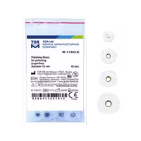 دیسک پرداخت مرکزدار سفید TORVM – POLISHING DISCS 40PCS