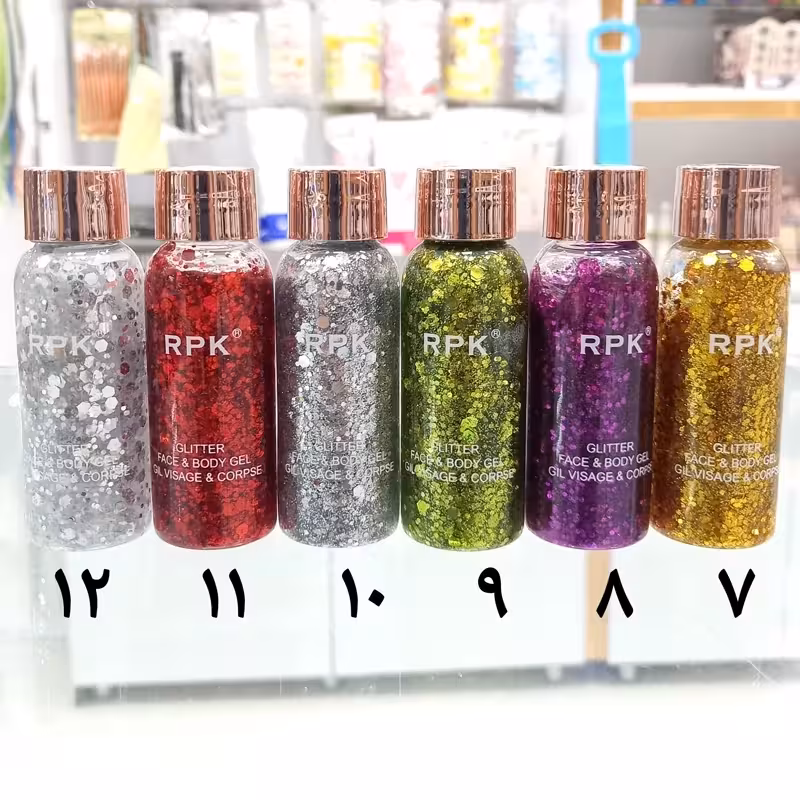 گلیتر صورت و بدن | amazonchi