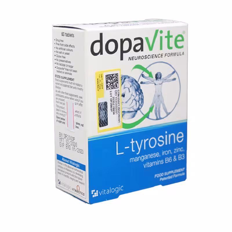 قرص دوپاویت ویتابیوتیکس 60 عدد