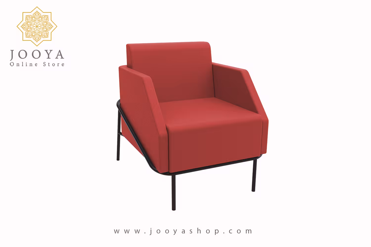 مبل تکنفره نظری مدل ویونا با روکش پارچه Single Seat