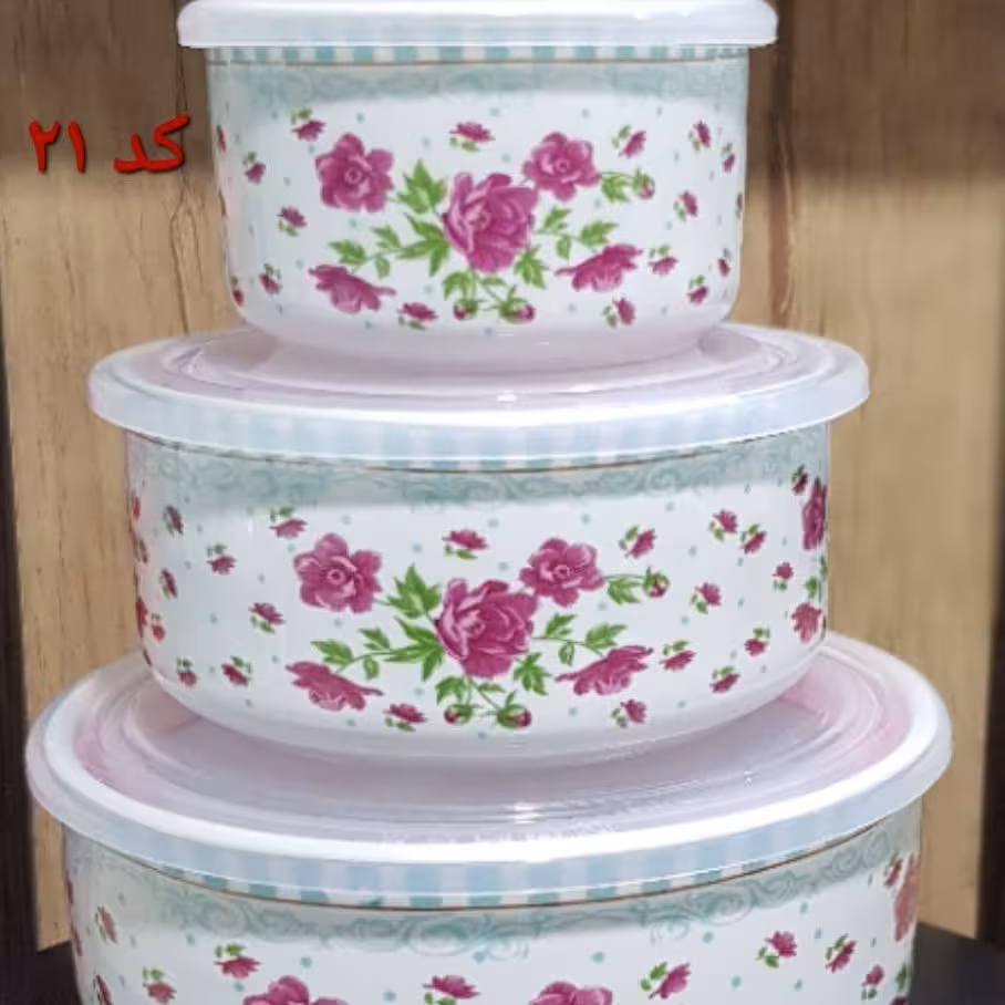 ظرف گلدار سرامیکی در سوپاپدار درچند طرح