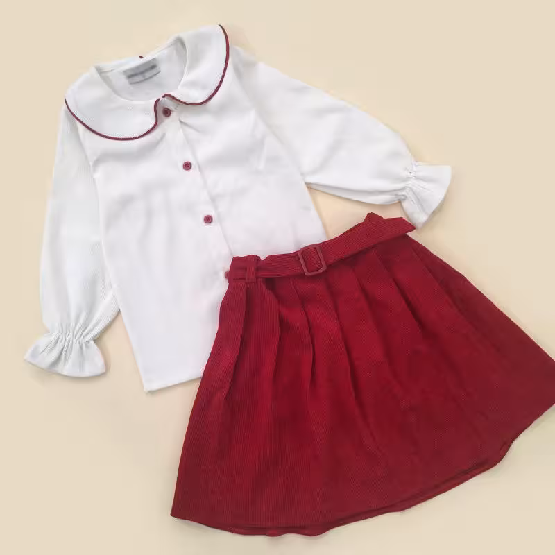 بلوز دامن دخترانه یلدایی در 4 سایز