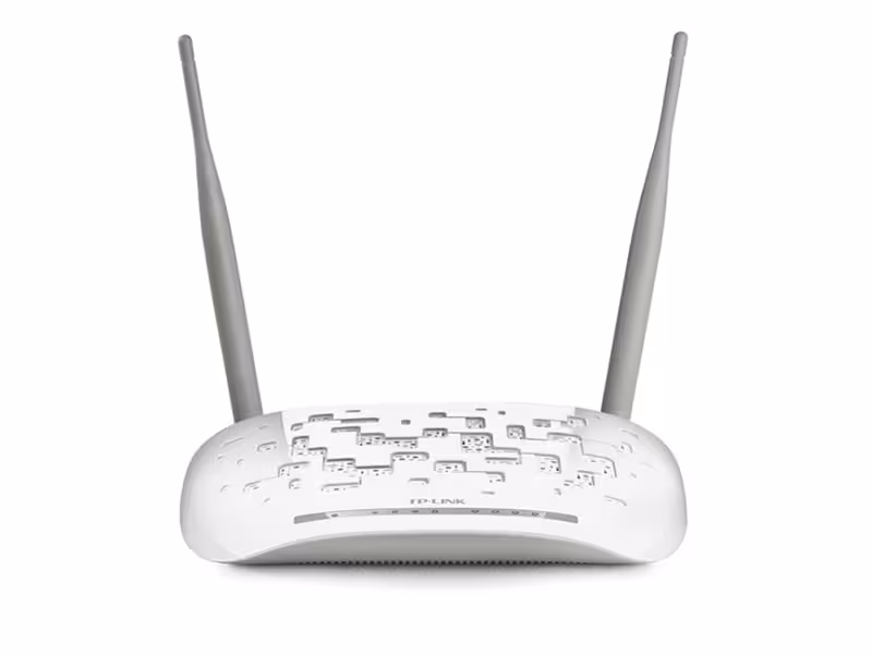 مودم روتر ADSL2 Plus بیسیم N300 تی پی-لینک مدل TD-W8961N