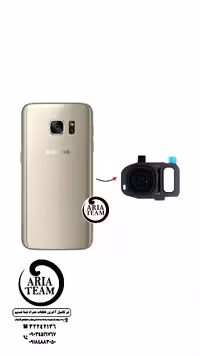 شیشه لنز دوربین سامسونگ s7 edge