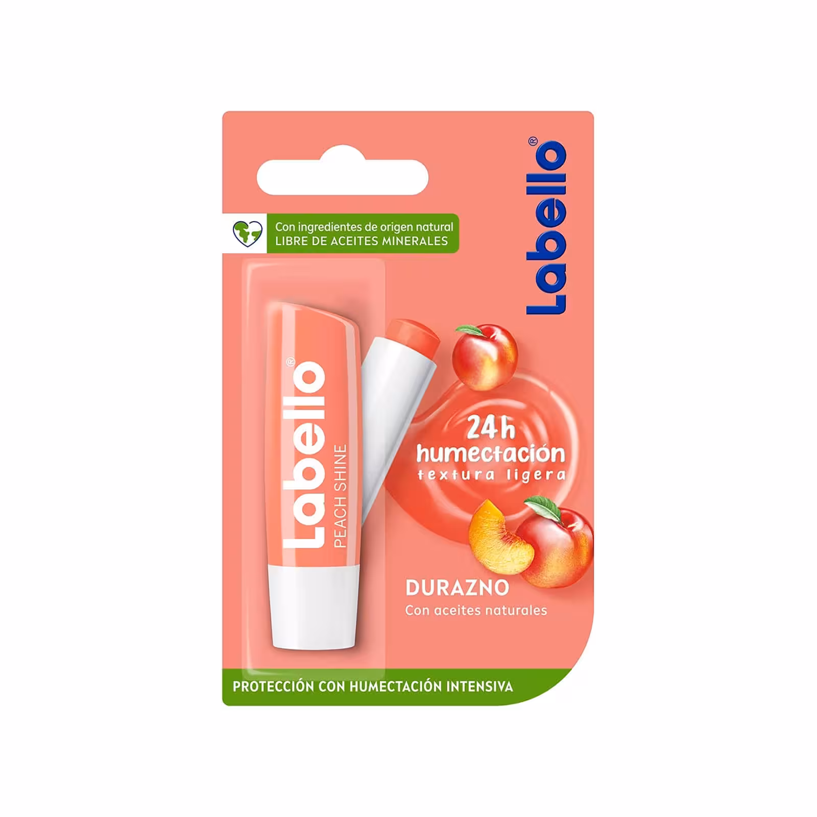 بالم لب PEACH SHINE هلو حجم 5/5 میل لابلو - LABELLO