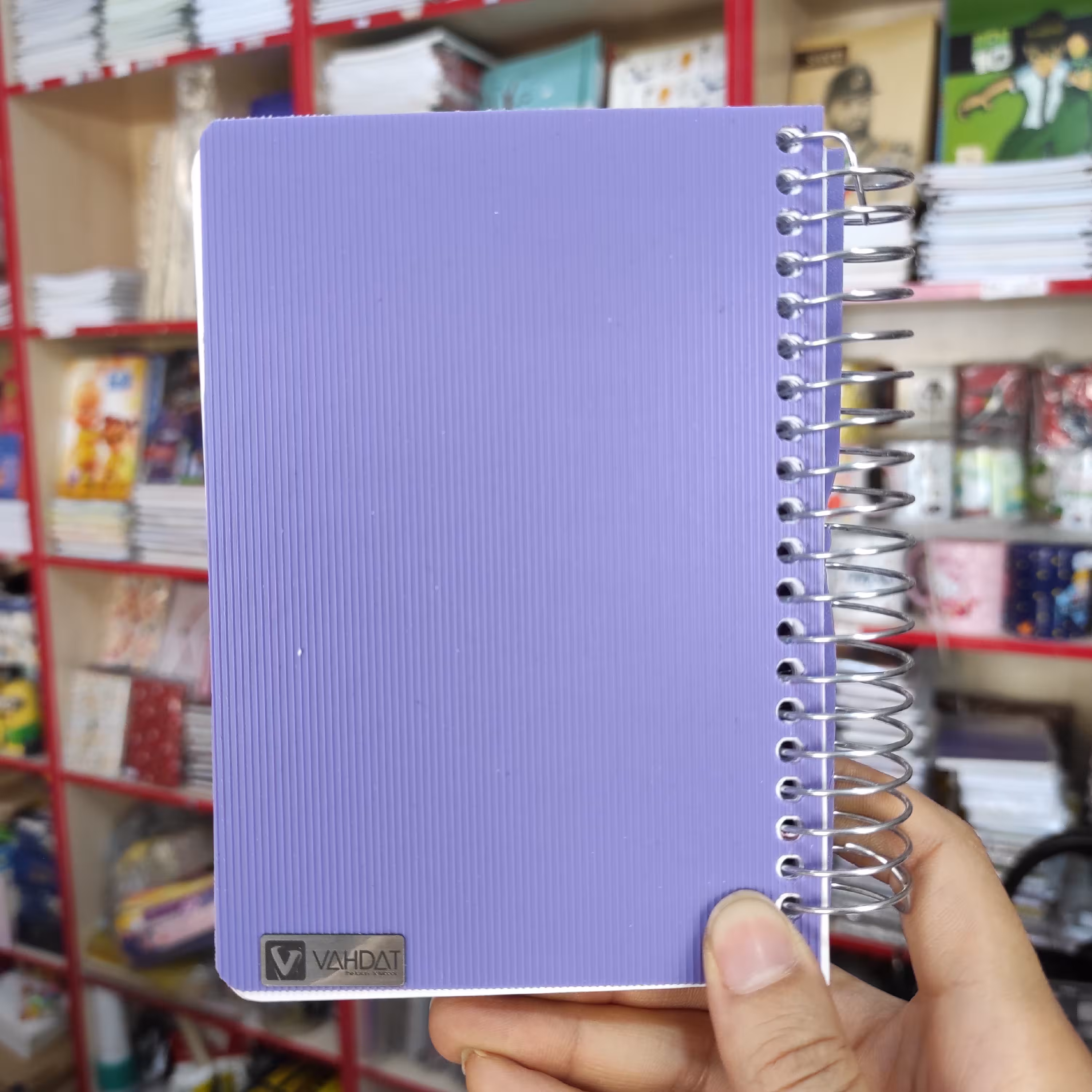 دفتریادداشت سیمی طلقی وحدت 160 برگ
