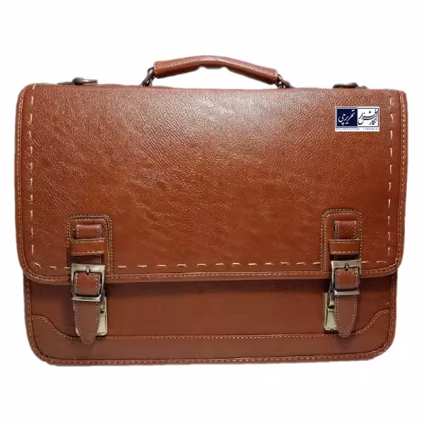 کیف دیپلمات - چرم طبیعی - دو قفل رمزدار - کد 660D
