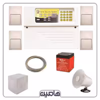 پکیج کامل دزدگیر سیمکارتی بتا(GSM) به همراه 4 عدد چشمی