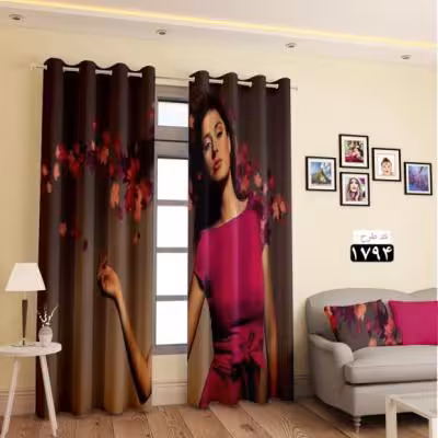 پرده تصویری طرح جاسمین