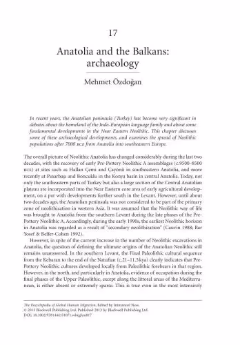 خرید و دانلود نسخه کامل کتاب Anatolia and the Balkans: archaeology
