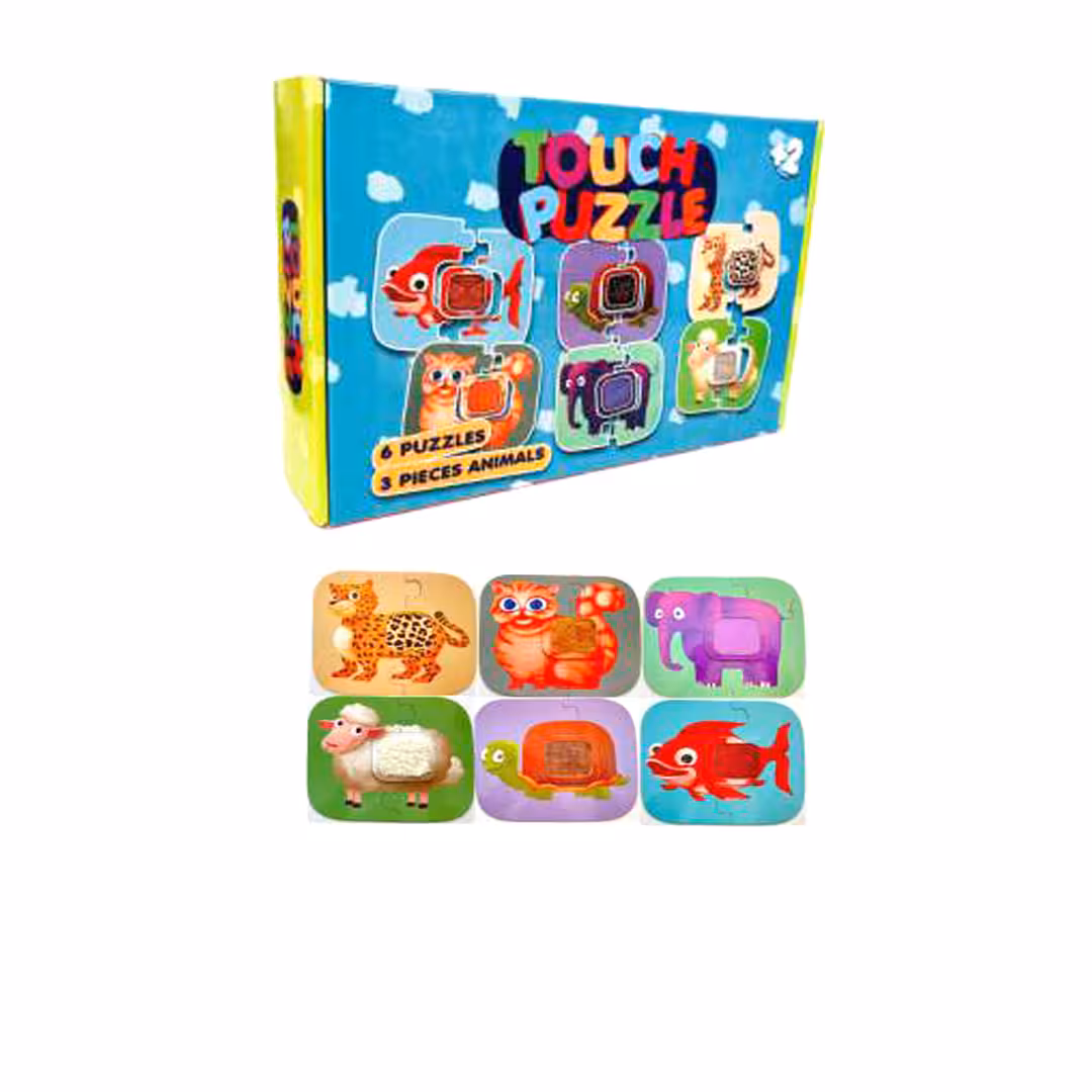 تاچ پازل فرفره های رنگی