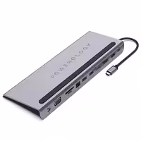 هاب تایپ سی 11 کاره 100 واتی پاورولوژی مدل Powerology p11chbmcgy