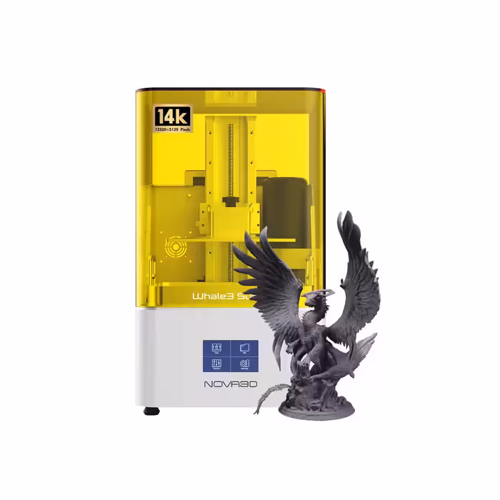 خرید و قیمت پرینتر سه بعدی نوا تری دی مدل whale3 Super 14K برند NOVA3D