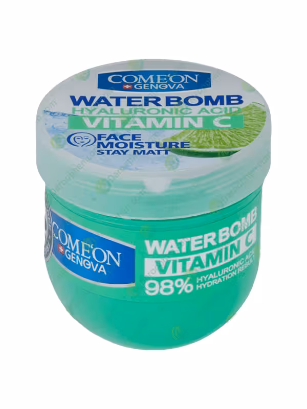کرم آبرسان کامان سری واتربمب مدل VITAMIN C حجم 200 میلی لیتر – comeon Waterbomb Hydrating Cream Model VITAMIN C Volume 200 ml
