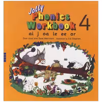 Jolly Phonics Workbook 4 کتاب