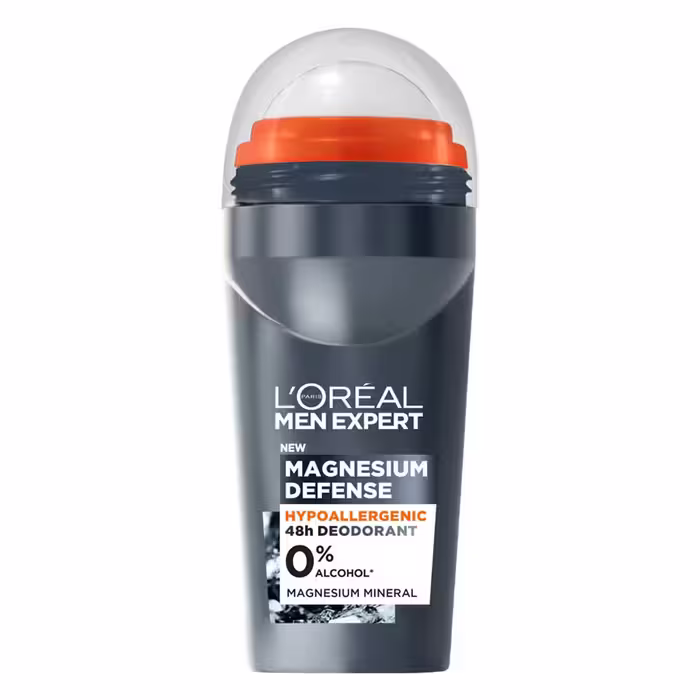 مام رول لورآل ضد تعریق Loreal Magnesium Defence Deodorant