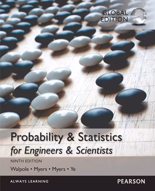  دانلود کتاب Probability & Statistics For Engineers & Scientists, 9th ed, 2017 - دانلود کتاب های دانشگاهی