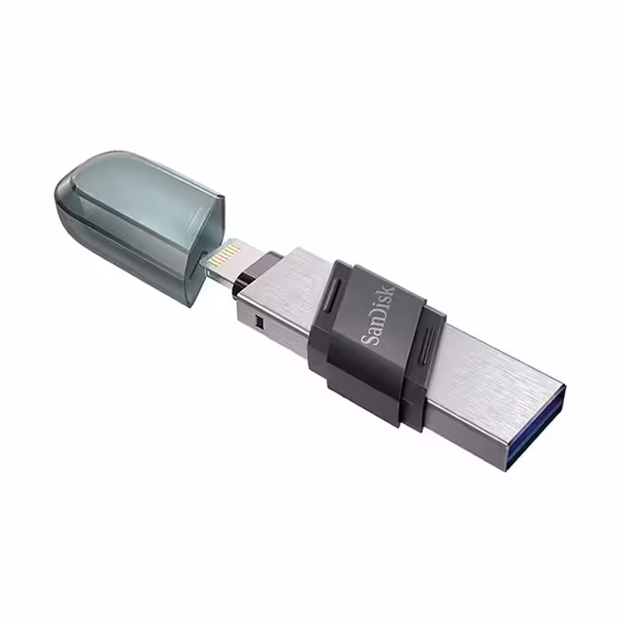 فلش مموری سن دیسک مدل iXPAND Flip ظرفیت 256 گیگابایت