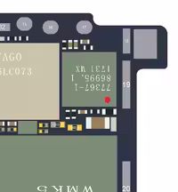 آی سی پاور آمپلی فایر جی اس ام آیفون ایکس | (GSMPA_K)IC Amplifier GSM iPhone X (SKY77367)