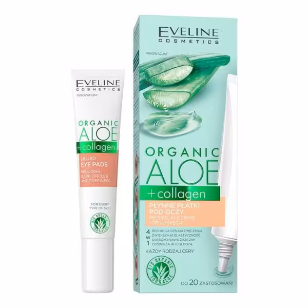 کرم دور چشم آلوئه ورا اولاین ( EVELINE-Organic aloe eye cream )