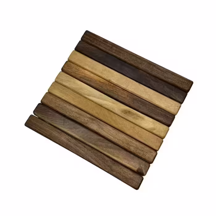 زیرقابلمه ای مدل چوب گردو | کالا مکس