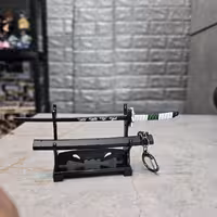 شمشیر فلزی 15 سانتی انیمه شیطان کش سانمی