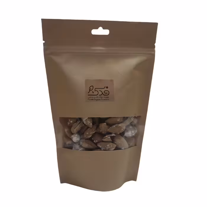 بادام زمینی تفت داده شده با نمک پودری فدک (450گرم)