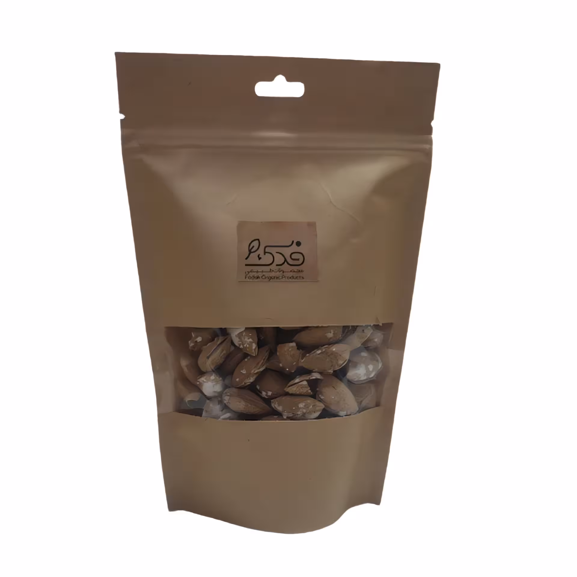 بادام زمینی تفت داده شده با نمک پودری فدک (450گرم)