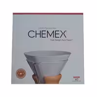 فیلتر قهوه ساز مدل کمکس 6CUP  بسته 40 عددی | چاوه