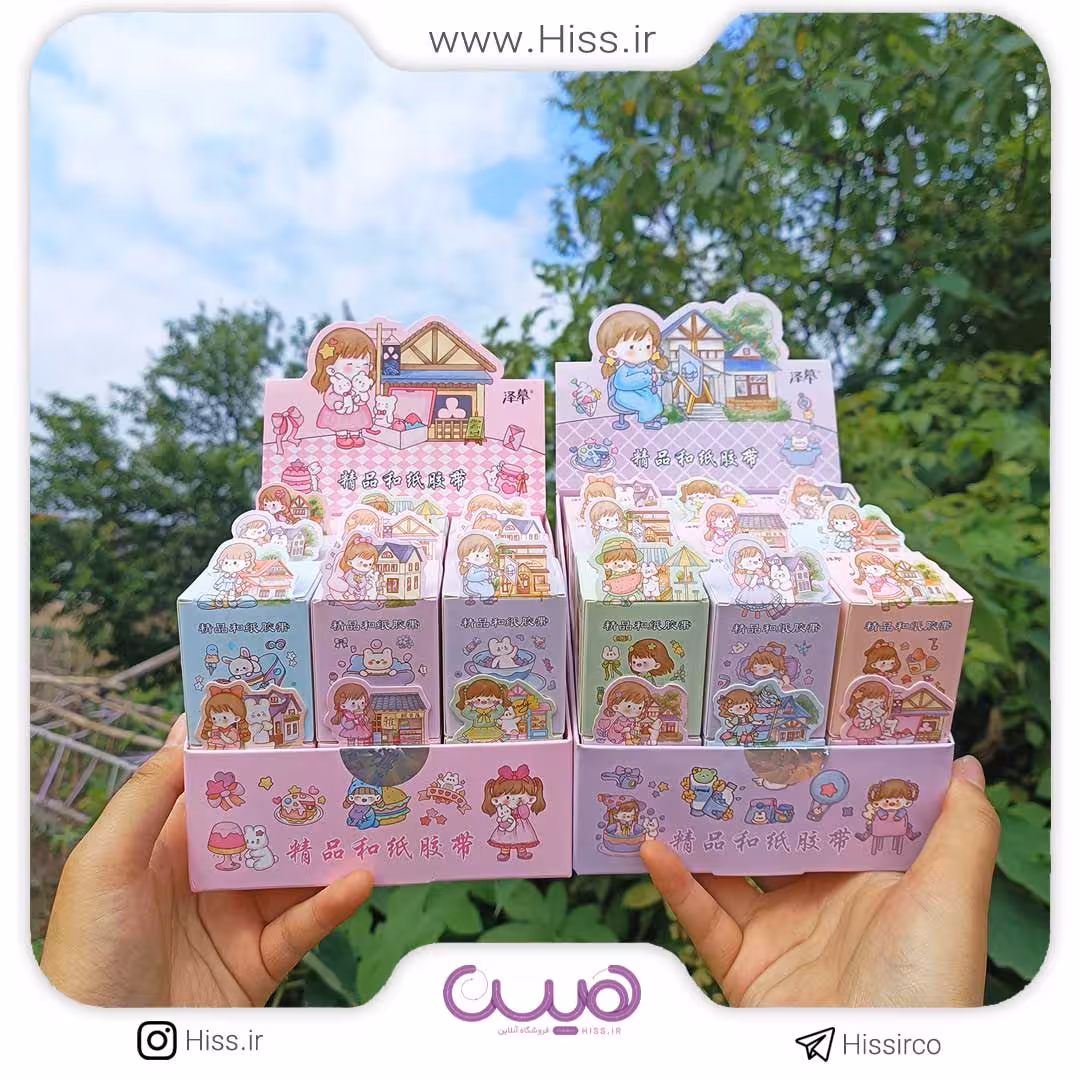 چسب واشی آناستازیا (مدل رندوم)