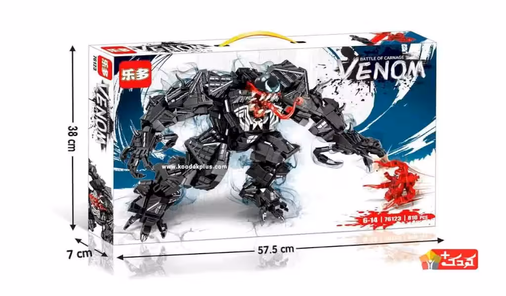 لگو ساختنی ونوم و کارنیچ مدل 76123