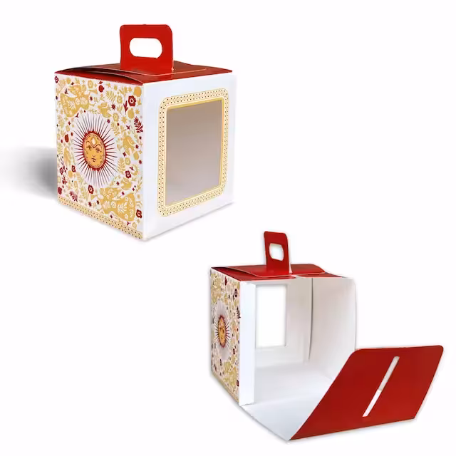 جعبه مینی کیک 14 در14 یلدایی ایندربرد