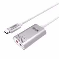 کارت صدا اکسترنال استریو اتصال Type-C یونیتک مدل Y-248