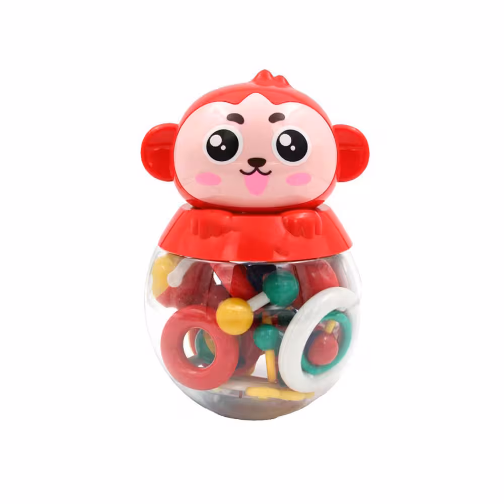 پک جغجغه نوزاد طرح میمون  بسته 10 عددی