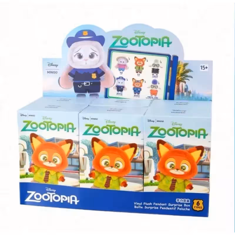 عروسک زوتوپیا شانسی blind box zootopia کد 458160