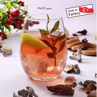 لیوان کوتاه پاشاباغچه مدل آمبر کد 420825، بسته 6 عددی