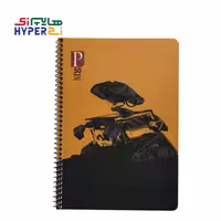 دفتر 50 برگ دو خط پارامونت طرح وال ای (جلد pp)
