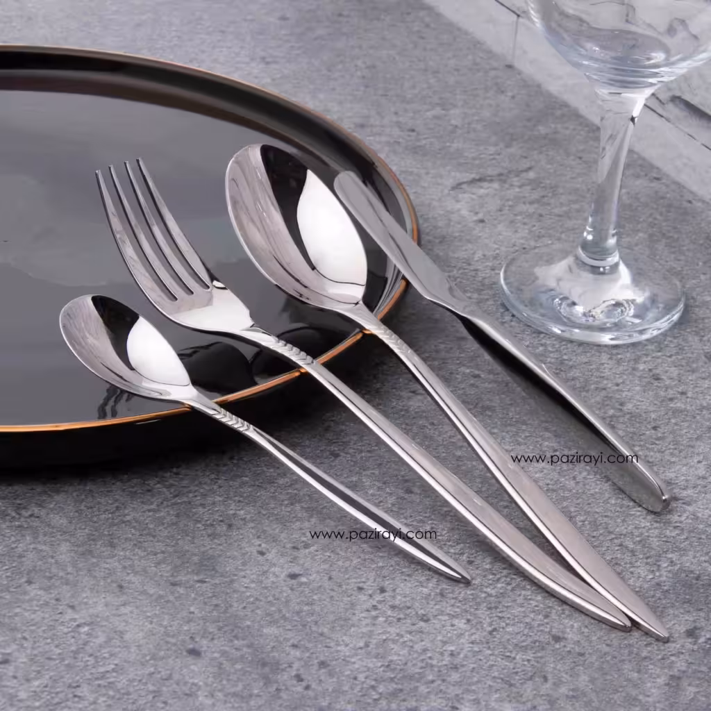 سرویس قاشق چنگال 30 نفره اس جی مدل 309m