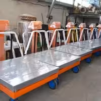 باسکول میدان تره باری 2تن ابعاد کفه 120 در 120 مدل کیل