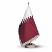 پرچم رومیزی و تشریفات کشور قطر کد P331