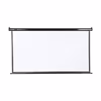 پرده نمایش دستی سلکسون واید مدل CSB200M در ابعاد 200x200 سانتی متر