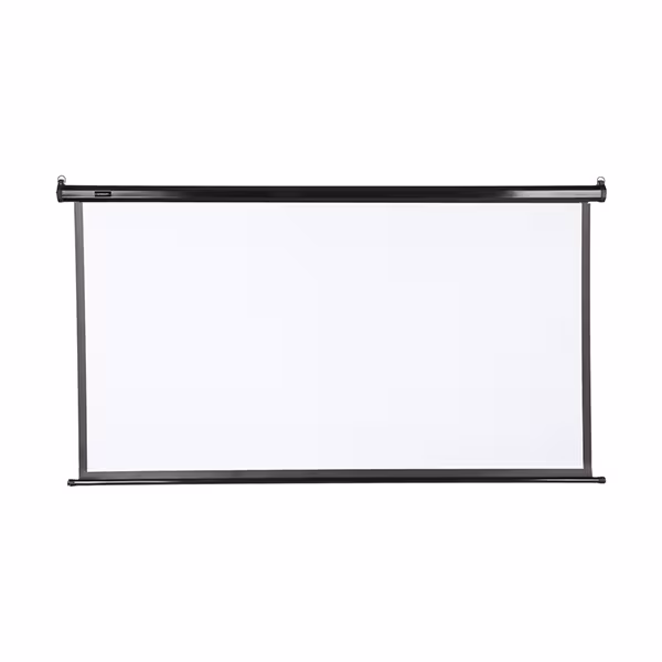 پرده نمایش دستی سلکسون واید مدل CSB200M در ابعاد 200x200 سانتی متر