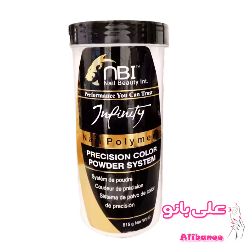 پودر کاشت ناخن 615 گرم ان بی آی nBi نچرال ( pink )