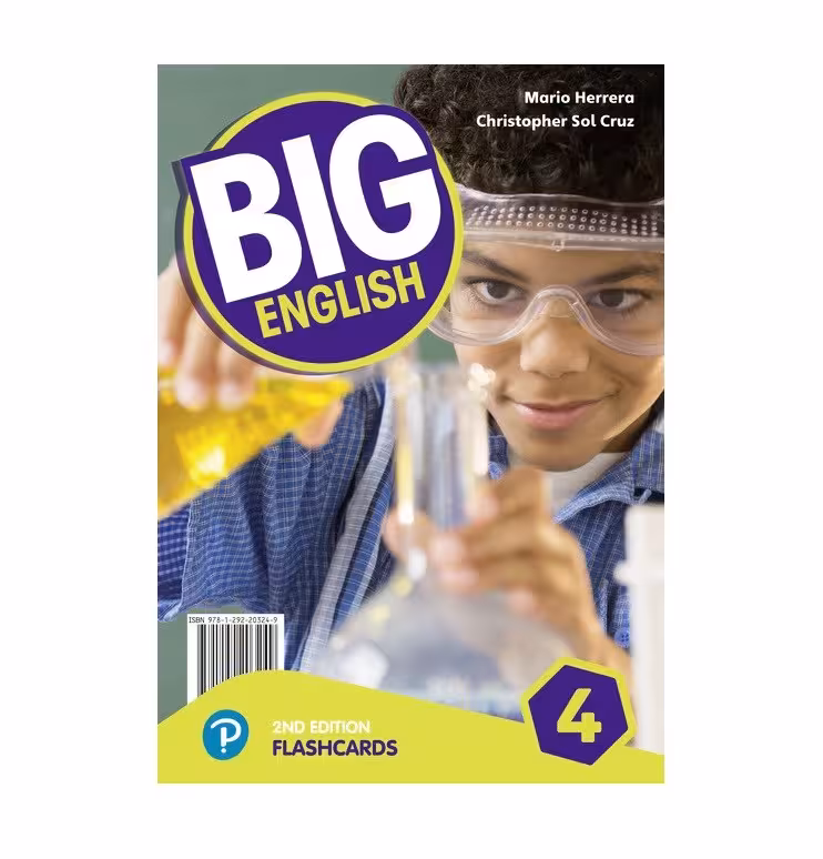 Big English 4 Flash Cards (فلش کارت) بیگ انگلیش4