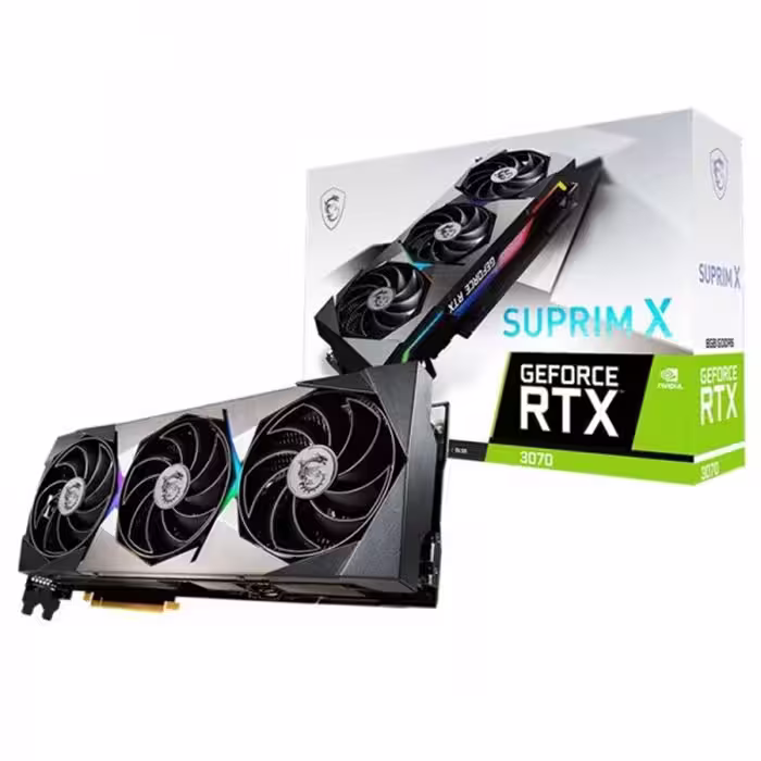کارت گرافیک ام اس آی GeForce RTX 3070 SUPRIM X 8