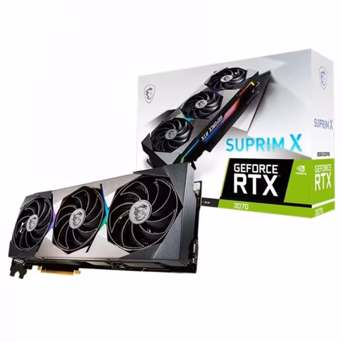 کارت گرافیک ام اس آی GeForce RTX 3070 SUPRIM X 8